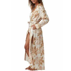BNWT Free People Long Tonal Duster-Style Kimono Robe, Size XS